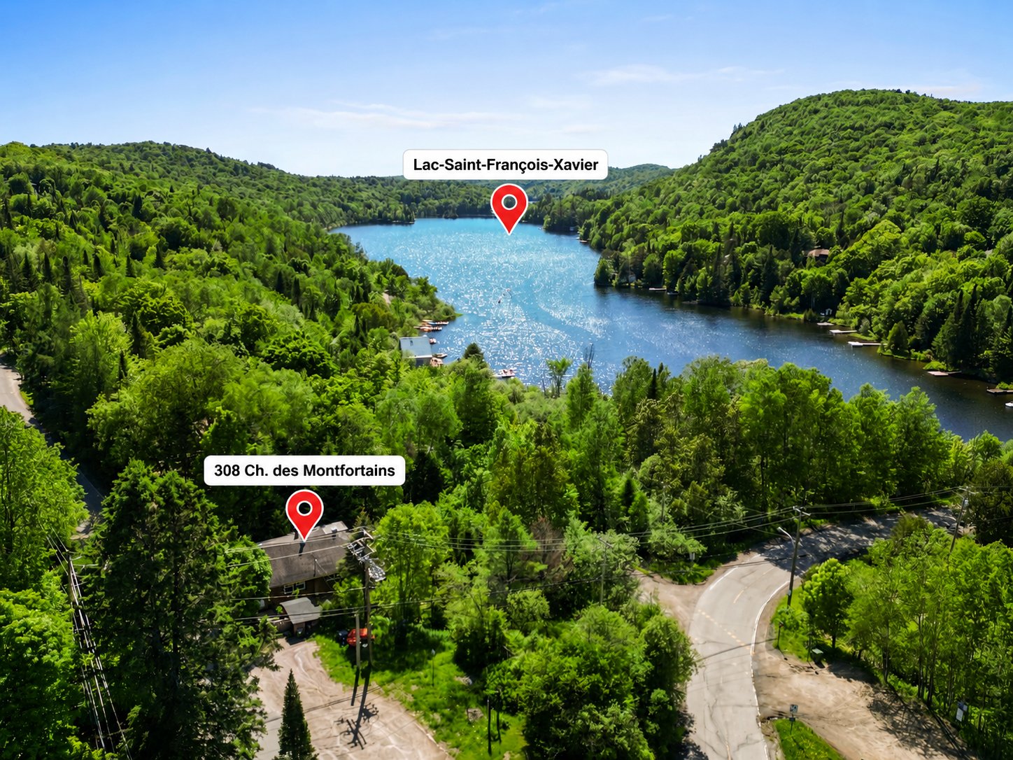 Photo - Accès au plan d'eau