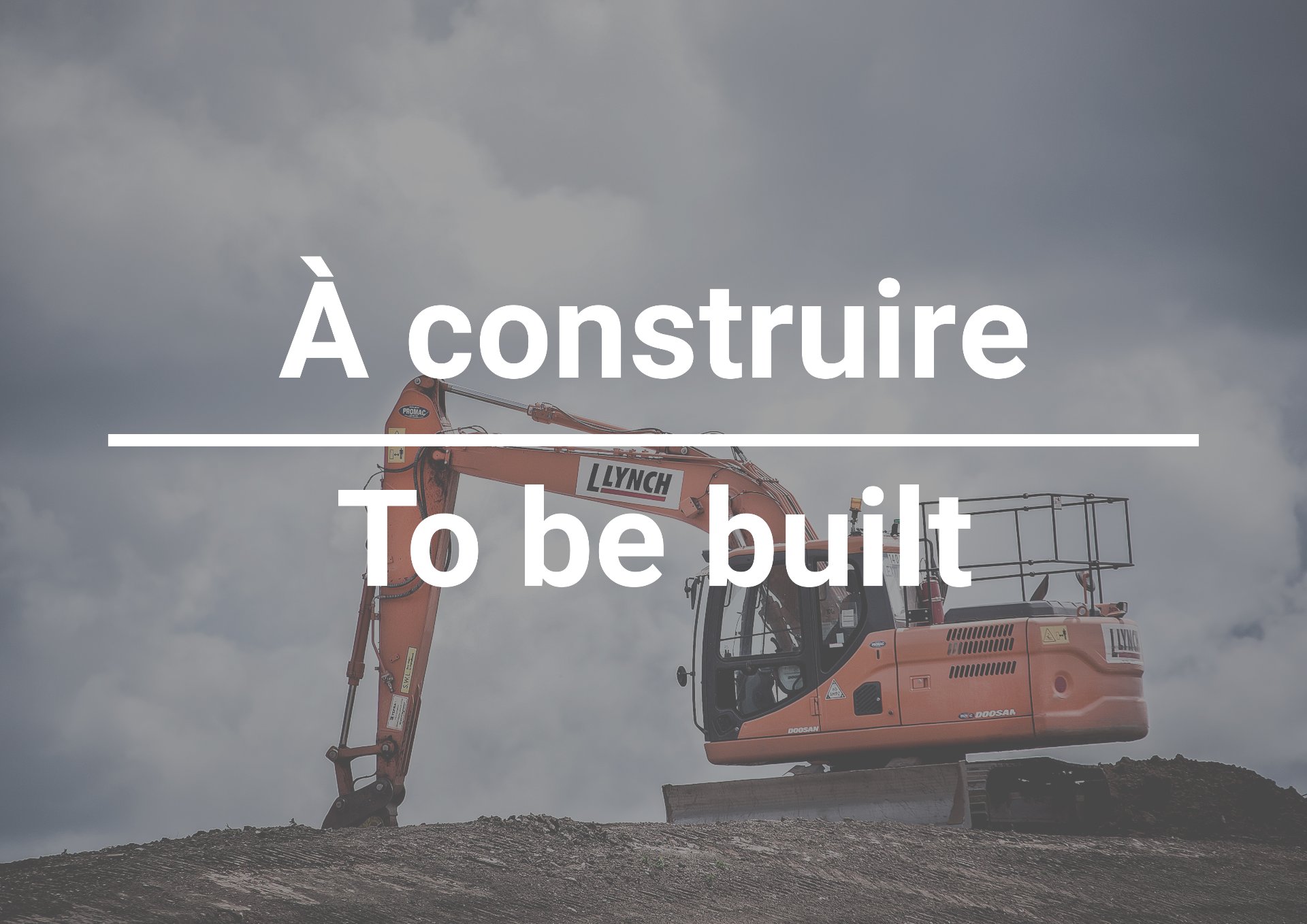 Photo - À construire