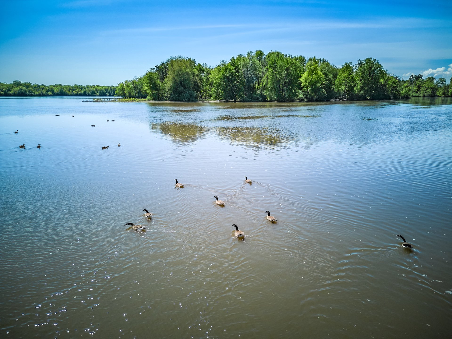 Photo - Accès au plan d'eau