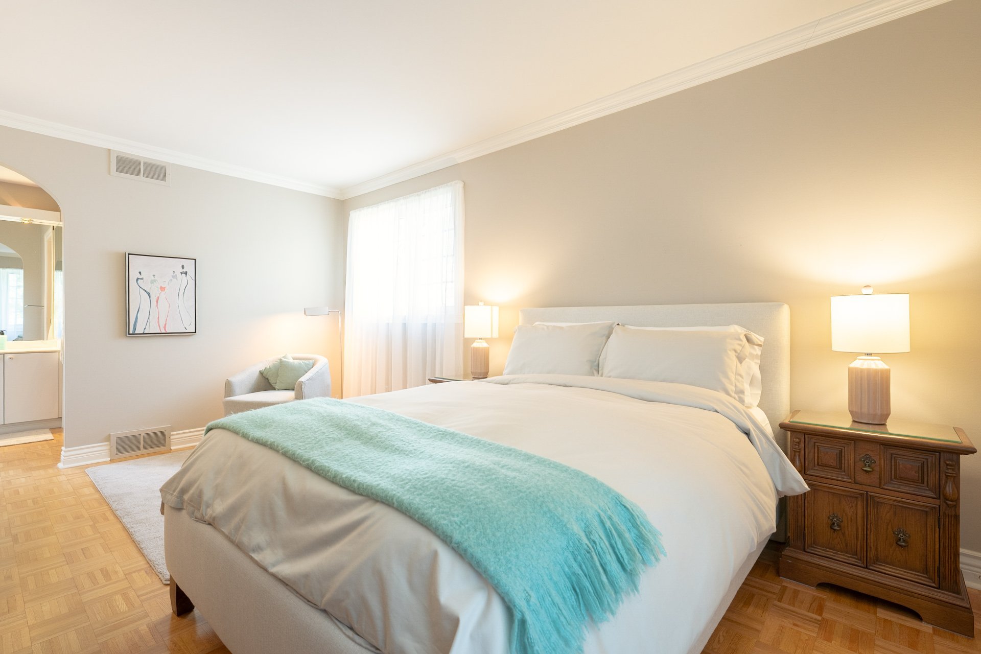 Photo - Chambre à coucher principale